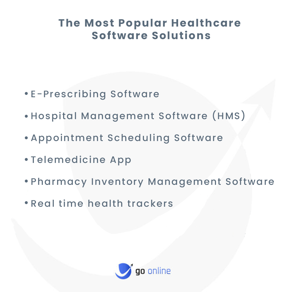 the most popular healthcare software solutions